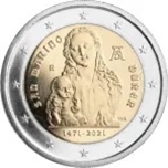 Foto de 2021 SAN MARINO 2 EUROS ALBERTO DURERO