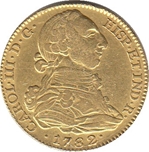 Foto de 1782 CARLOS III 4 ESCUDOS MADRID JD