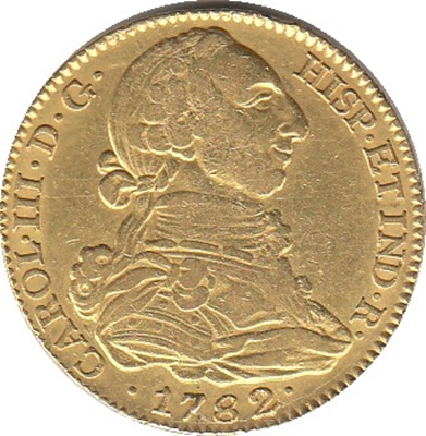 Foto de 1782 CARLOS III 4 ESCUDOS MADRID JD