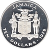 Foto de 1979 JAMAICA 10 DOLARES AÑO INT.NIÑOS