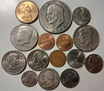 Foto de ESTADOS UNIDOS LOTE 15 MONEDAS