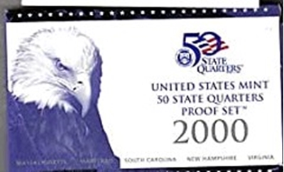 Foto de 2000 EEUU SET QUARTERS SAN FRANCISCO  5 piezas PROOF