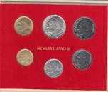 Foto de 1981 VATICANO SET 6p. FDC