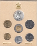 Foto de 1985 VATICANO SET 7 piezas JUAN PABLO II