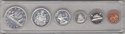 Foto de 1965 CANADA SET 6 piezas PROOF