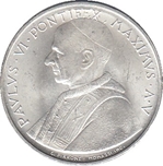 Foto de 1967 VATICANO 500 LIRAS PABLO VI AÑO V