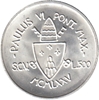 Foto de 1975 VATICANO 500 LIRAS PABLO VI AÑO DEL JUBILEO