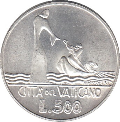 Foto de 1978 VATICANO 500 LIRAS