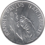 Foto de 1983 VATICANO 1000 LIRAS AÑO SANTO