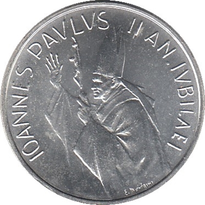 Foto de 1983 VATICANO 1000 LIRAS AÑO SANTO
