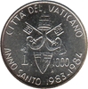 Foto de 1983 VATICANO 1000 LIRAS AÑO SANTO