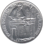 Foto de 1988- AÑO X VATICANO 1000 LIRAS JUAN PABLO II