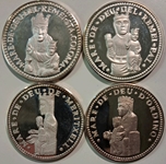 Foto de ANDORRA LOTE 4 MEDALLA PLATA
