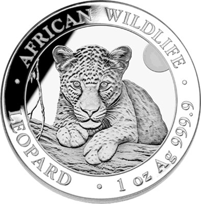 Foto de 2025 SOMALIA 100 Shillilngs - 1 Oz LEOPARDO