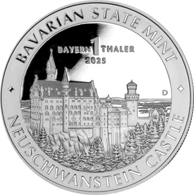 Foto de 2025 ALEMANIA 1 BAYERN THALER - 1 Oz