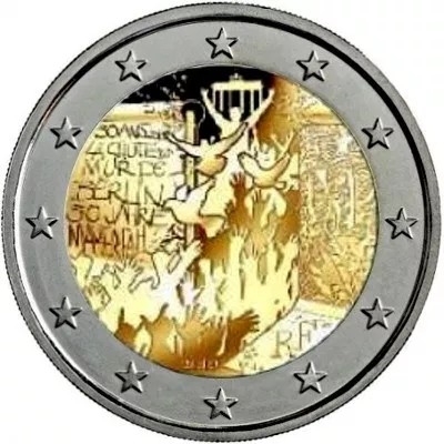 Foto de 2019 FRANCIA 2 EUROS MURO DE BERLIN