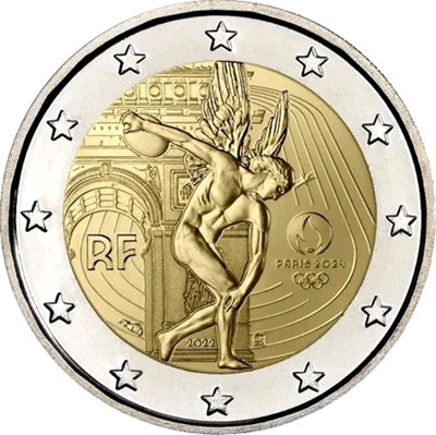 Foto de 2022 FRANCIA 2 EUROS JJOO PARIS 2024