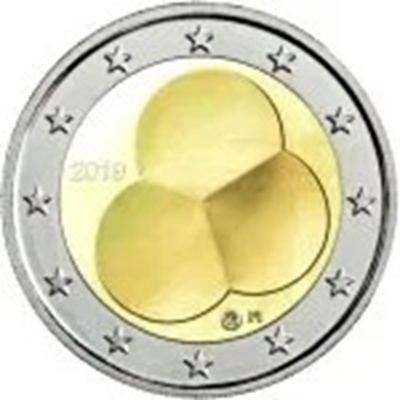 Foto de 2019 FINLANDIA 2 EUROS LEY CONTITUCIÓN 1919