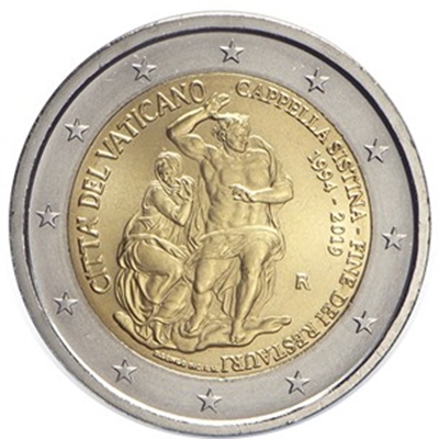 Foto de 2019 VATICANO 2 EUROS CAPILLA SIXTINA