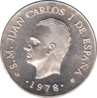 Foto de 1978 MEXICO MEDALLA VISITA JUAN CARLOS I