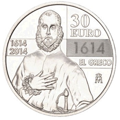 Foto de 2014 ESPAÑA 30 EUROS EL GRECO