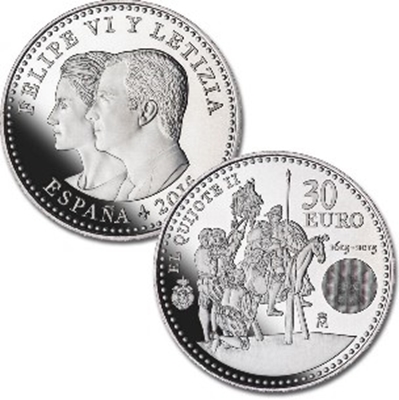 Foto de 2015 ESPAÑA 30 EUROS QUIJOTE