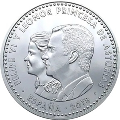 Foto de 2018 ESPAÑA 30 EUROS REINO ASTURIAS