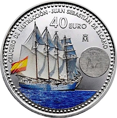 Foto de 2025 ESPAÑA 40 EUROS JUAN SEBASTIAN ELCANO