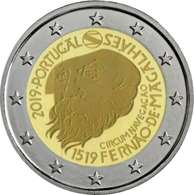 Foto de 2019 PORTUGAL 2 EUROS MAGALLANES
