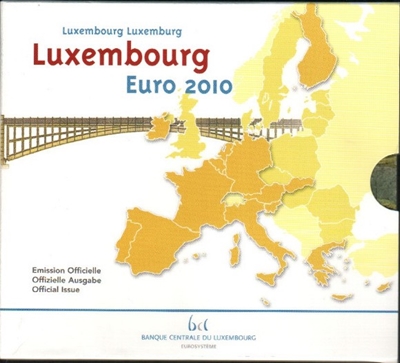 Foto de 2010 LUXEMBURGO EUROS SET 9p