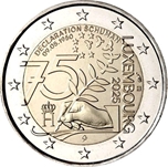 Foto de 2025 LUXEMBURGO 2 EUROS DECLARACION SCHUMAN