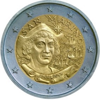 Foto de 2006 SAN MARINO 2 EUROS COLON