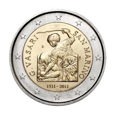 Foto de 2011 SAN MARINO 2 EUROS GIORGIO  VASARI
