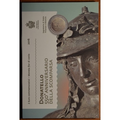 Foto de 2016 SAN MARINO 2 EUROS DONATELLO