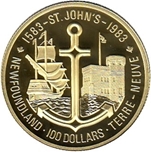 Foto de 1983 CANADA 100 DOLARES