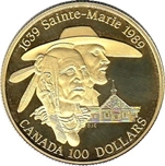 Foto de 1989 CANADA 100 DOLARES