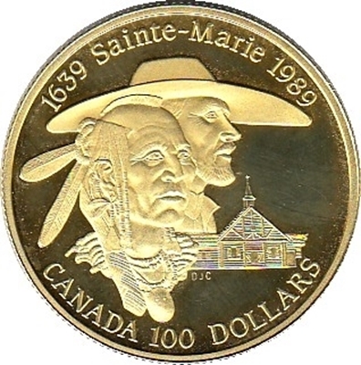 Foto de 1989 CANADA 100 DOLARES