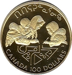 Foto de 1990 CANADA 100 DOLARES