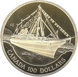 Foto de 1991 CANADA 100 DOLARES