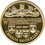 Foto de 2007 CANADA 100 DOLARES