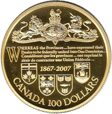 Foto de 2007 CANADA 100 DOLARES