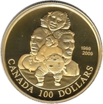 Foto de 2009 CANADA 100 DOLARES