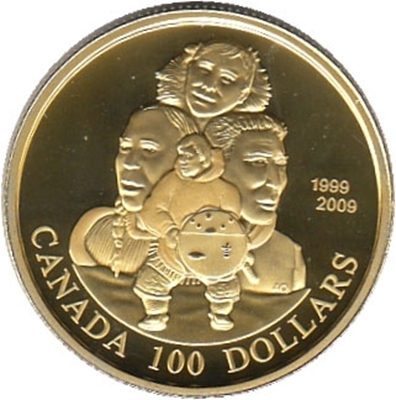 Foto de 2009 CANADA 100 DOLARES