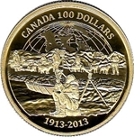 Foto de 2013 CANADA 100 DOLARES