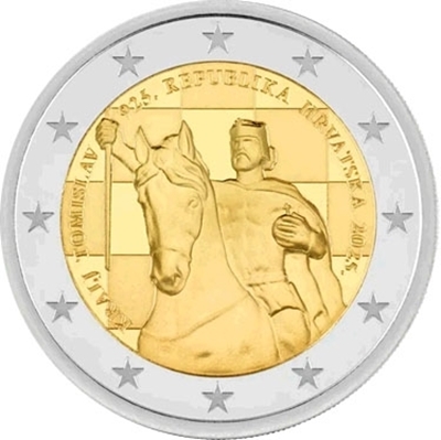 Foto de 2025 CROACIA 2 EUROS REY TOMISLAV
