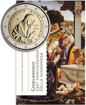 Foto de 2024 SAN MARINO 2 EUROS GHIRLANDAIO