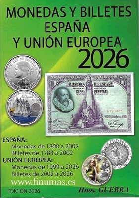 Foto de GUERRA, CATALOGO MONEDAS y BILLETES Ed.2026