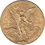 Foto de 1946 MEXICO 50 PESOS LIBERTAD