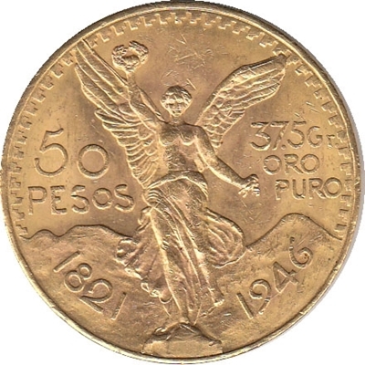 Foto de 1946 MEXICO 50 PESOS LIBERTAD
