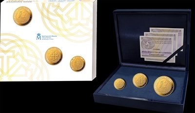 Foto de 2025 JOYAS NUMISMATICA 50 + 100 + 400 EUROS